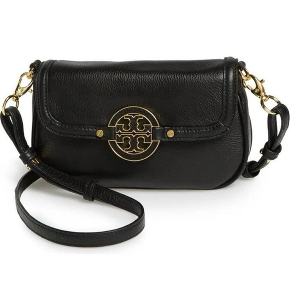 Tory Burch Amanda Crossbody in Black - Picture 1 of 9